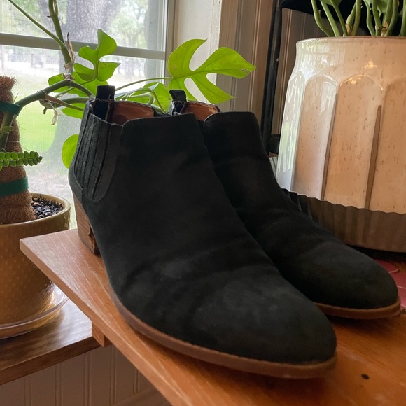 Tommy Hilfiger Suede Booties - Picture 1 of 4